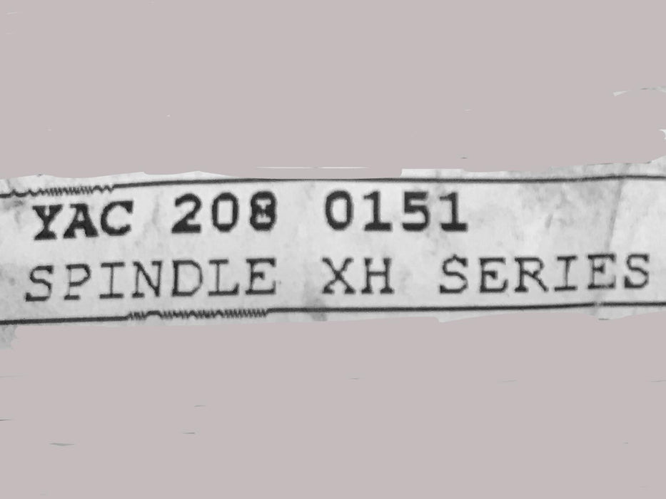 Schulte Main Frame Spindle (for C301-353) 0208-0151 NOS