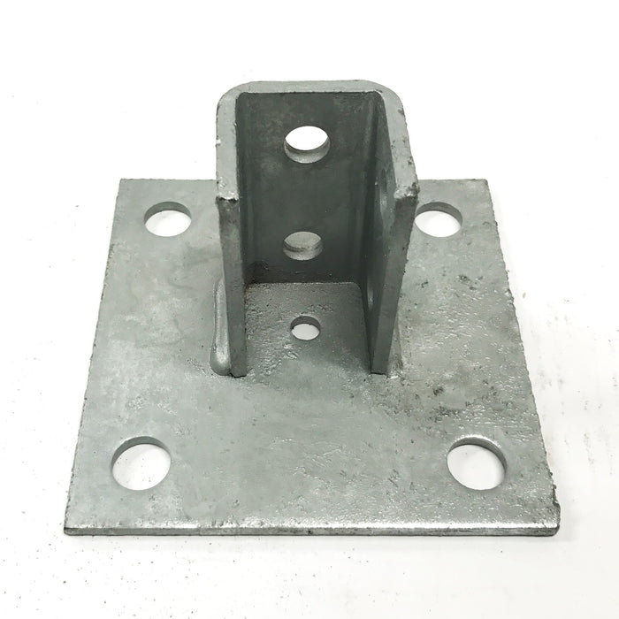 Cooper B-Line Galvanized Channel Strut Post Base B280SQHDG NOS