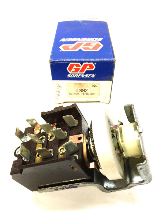 GP Sorensen Headlight Switch LS92 (SW218) NOS