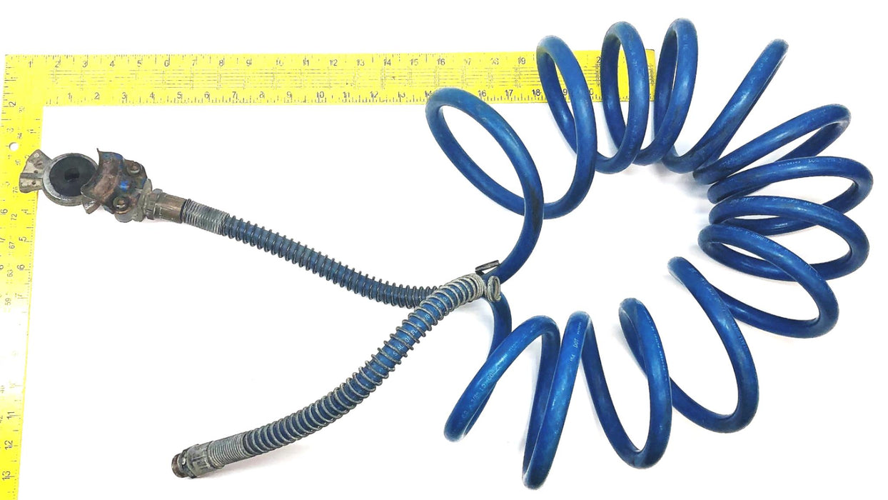 Stallion-Flex Coiled Air Tubing A With Sloan Valve Glad Hand 5.232.645 USED