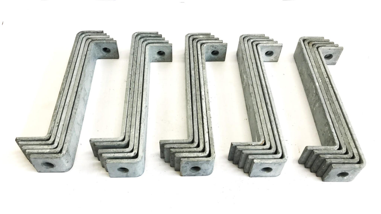 Cooper B-Line Galvanized Zee Support, Box of 25, B407-9-5-8HDG NOS