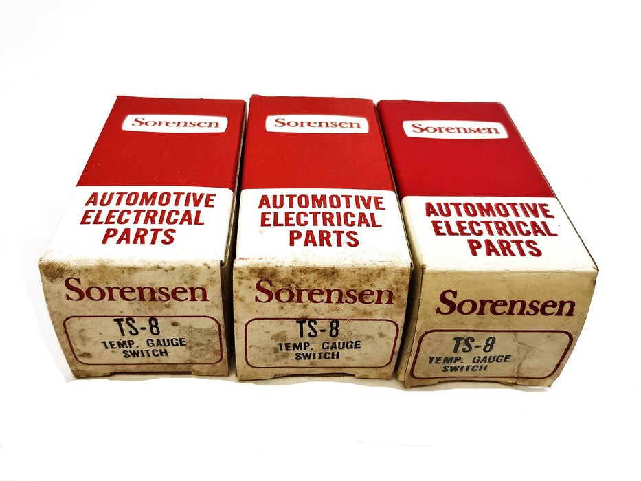 Sorensen Temperature Gauge Switch TS-8 [Lot of 3] NOS