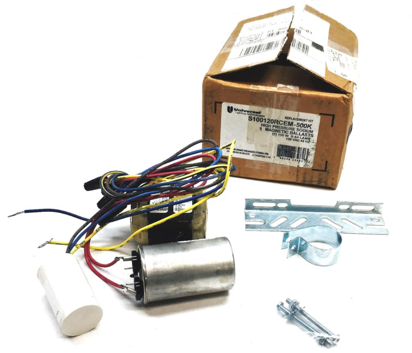 Universal Lighting Technologies 100W 120VAC Replacement Kit S100120RCEM-500K NOS