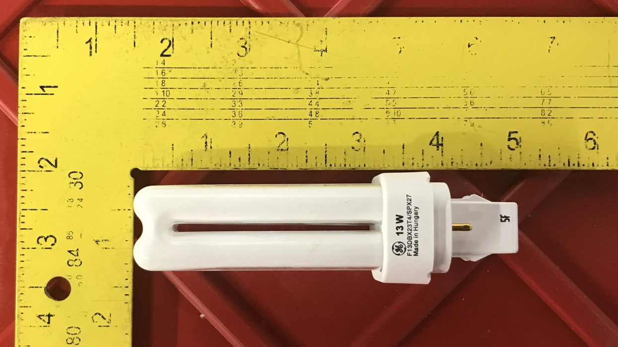 General Electric 13 Watt Compact Fluorescent Lamp 18844 [Lot of 10] NOS
