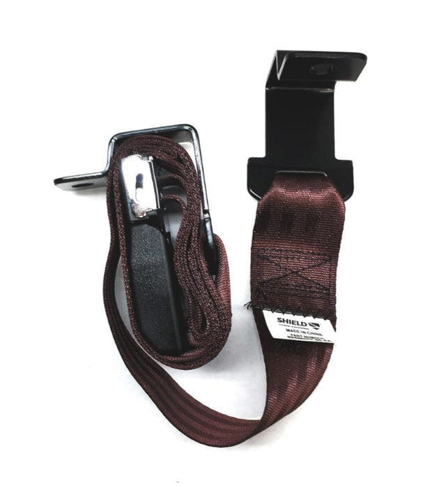 Shield Seat Belt Maroon 3690418C4 (80498004-00-AA) NOS
