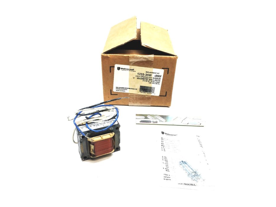 Universal Lighting Technologies 50W 120VAC Replacement Kit 1233-35W-000I NOS