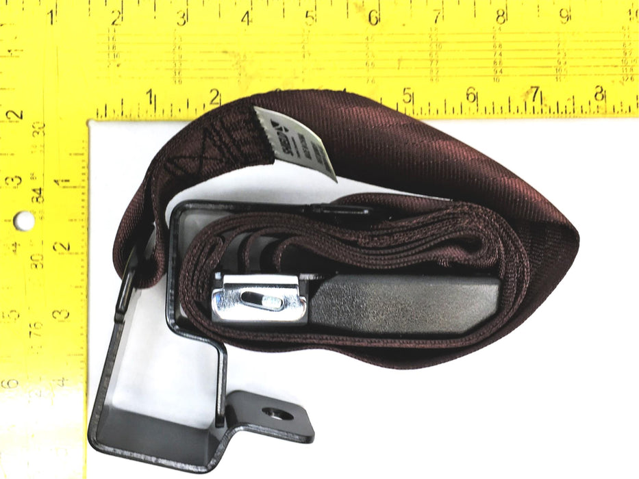 Shield Seat Belt Maroon 3690418C4 (80498004-00-AA) NOS