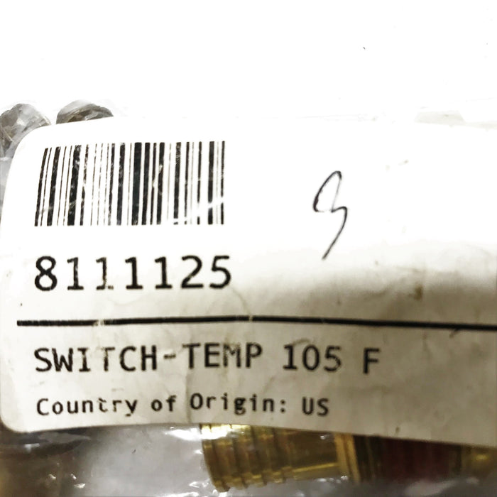 New Flyer Temperature Switch 8111125 NOS