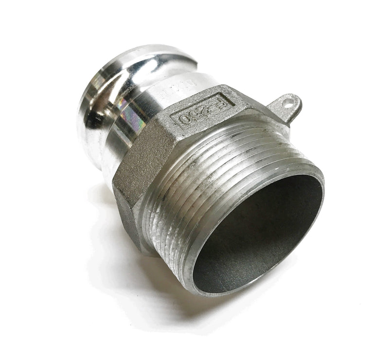 Dixon 2-1/2" Global Cam & Groove Type F Adapter x Male NPT G250-F-AL NOS