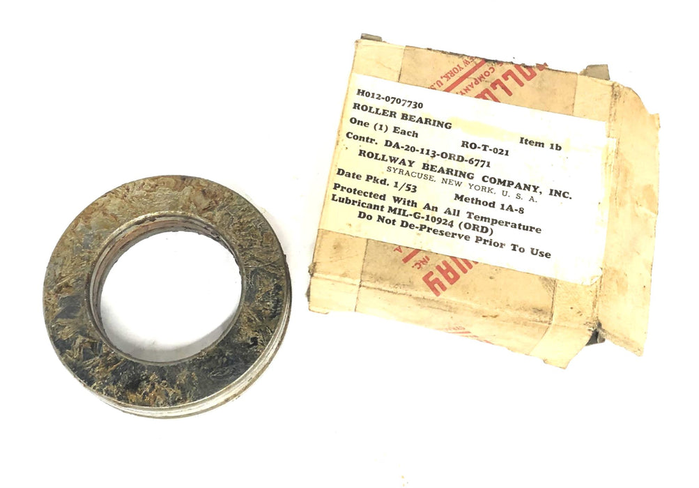 Rollway Roller Thrust Bearing RO-T-021 NOS