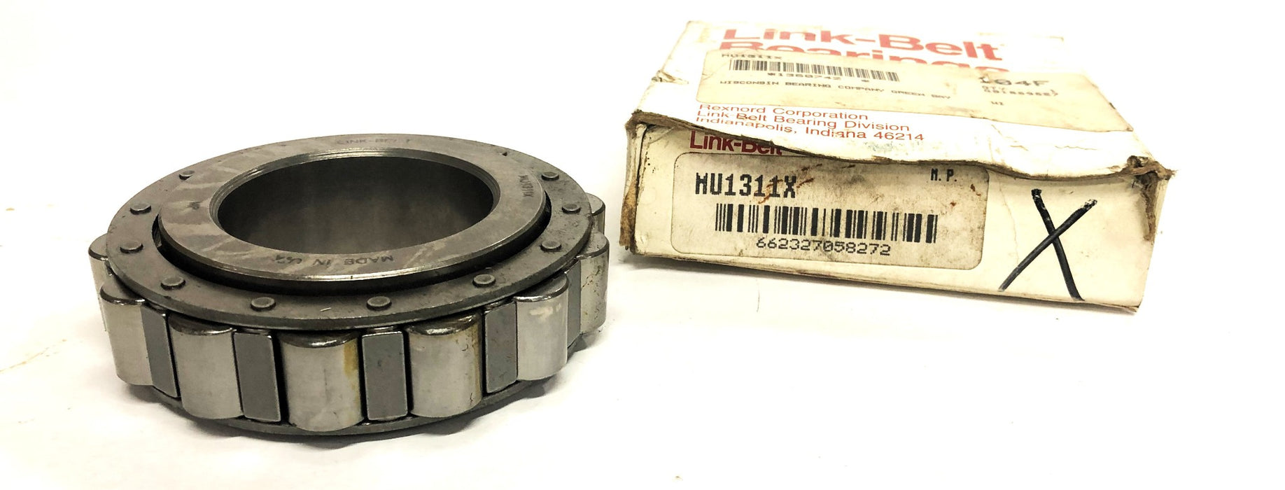 Link-Belt Cylindrical Roller Bearing Roller Assembly MU1311X NOS
