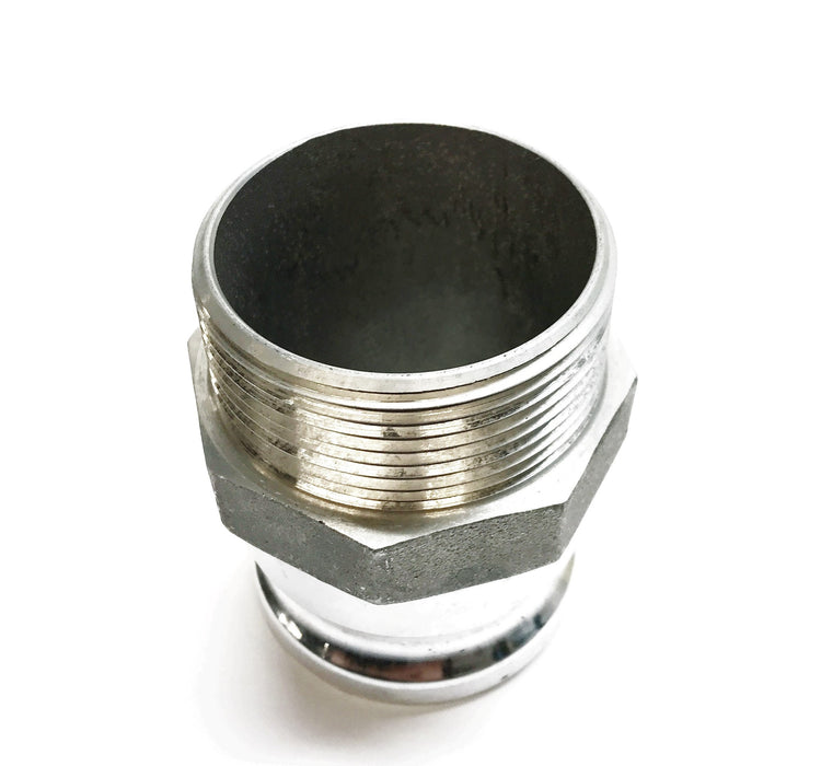 Dixon 2-1/2" Global Cam & Groove Type F Adapter x Male NPT G250-F-AL NOS
