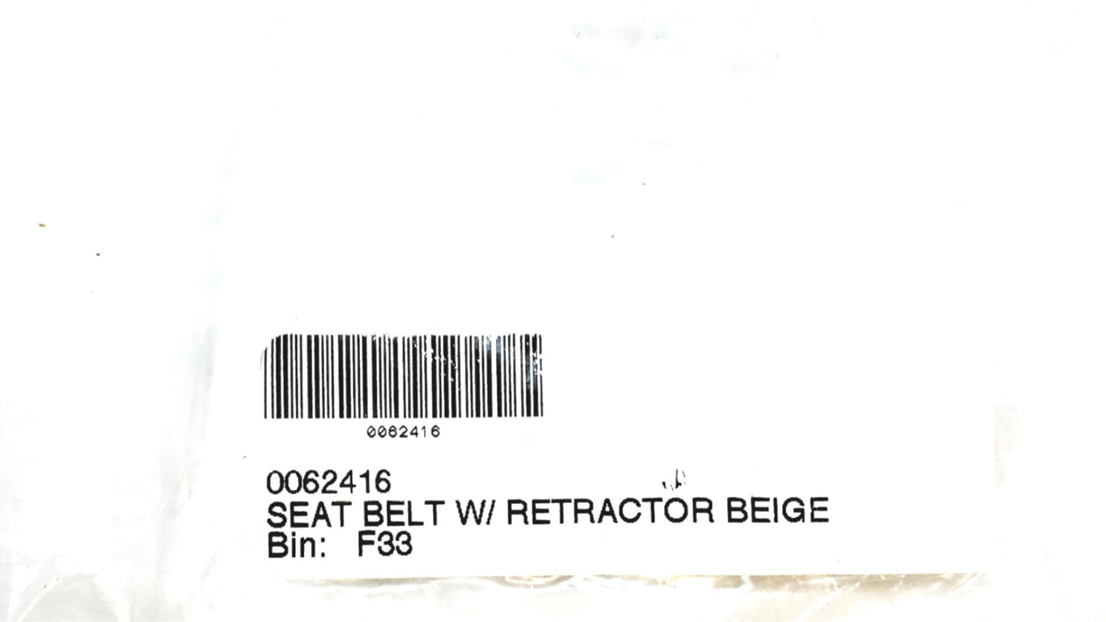 Amsafe Lap Belt Retractor Beige 1-2104-21 (0062416) NOS