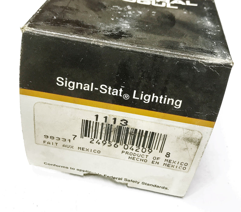 Signal Stat Armored Red Trailer Marker Light 1113 NOS