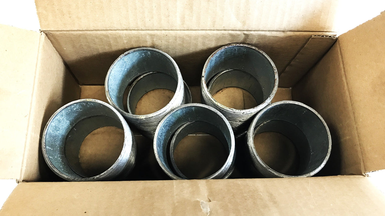 Conduit Pipe Products Galvanized Nipple, Box of 10, 25023001 NOS