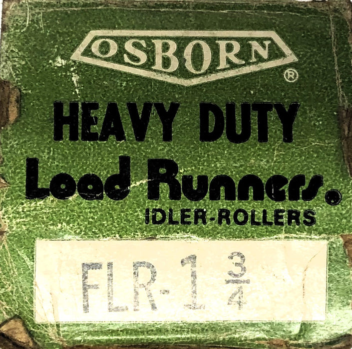 Osborn Heavy Duty Load Runners Flanged Cam Follower FLR-1 3/4 NOS