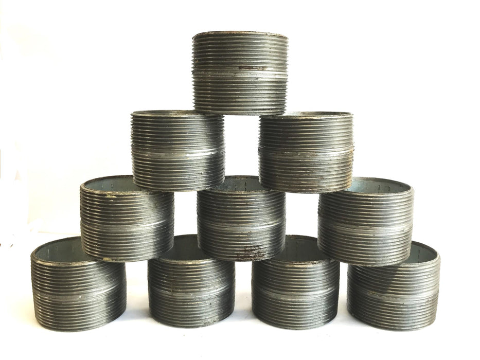 Conduit Pipe Products Galvanized Nipple, Box of 10, 25023001 NOS