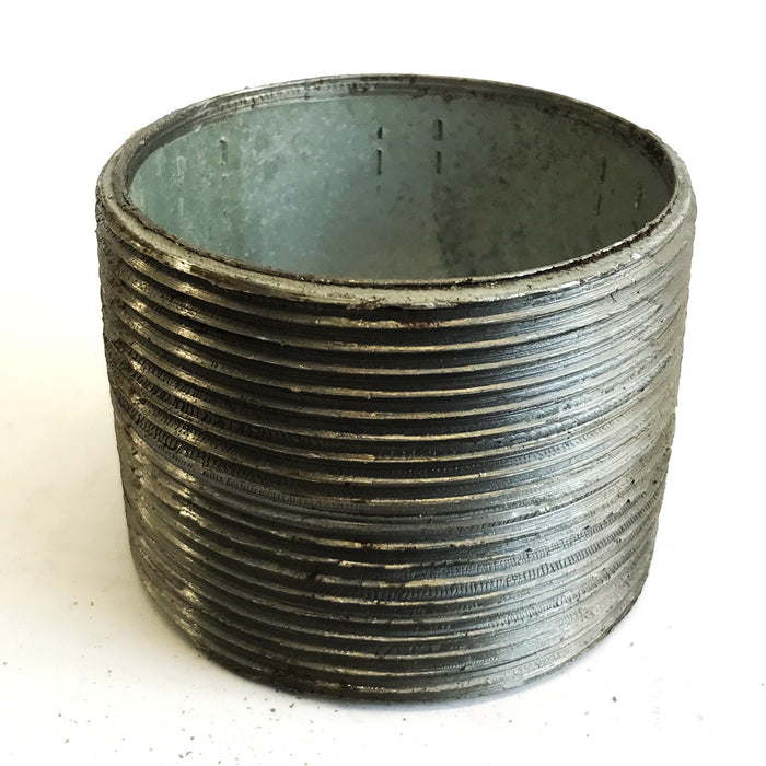 Conduit Pipe Products Galvanized Nipple, Box of 10, 25023001 NOS