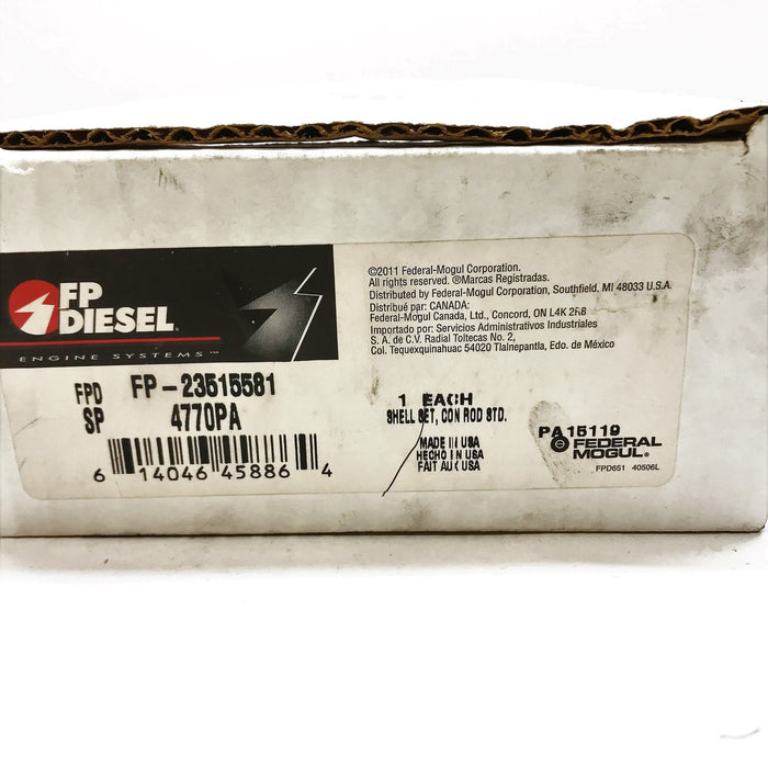 FP Diesel Rod Shell Set FP-23515581 NOS