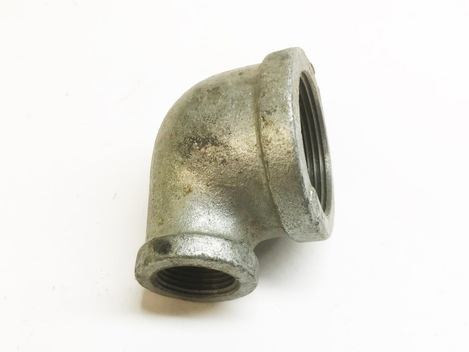 Unbranded 1-1/2" Female x 3/4" Female 90 Degree Reducing Elbow [Lot of 2] NOS