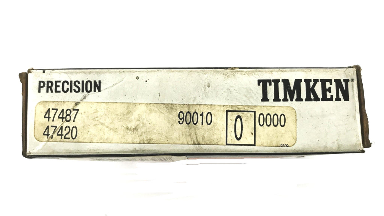 Timken Tapered Roller Bearing Cone and Cup Assembly 47487/47420 NOS