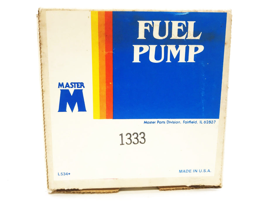 Master Fuel Pump Assembly 1333 NOS