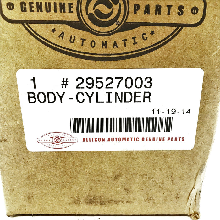 Allison Automatic Body Cylinder 29527003 NOS