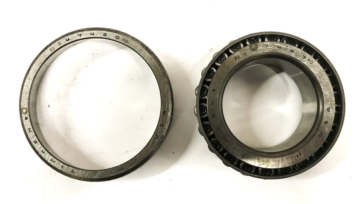 Timken Tapered Roller Bearing Cone and Cup Assembly 47487/47420 NOS