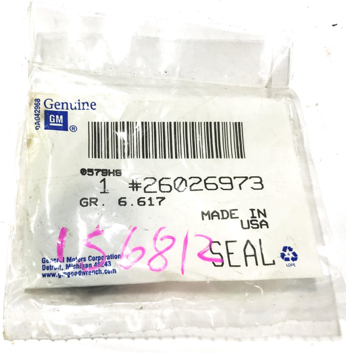 GM OEM Seal GM 26026973 NOS