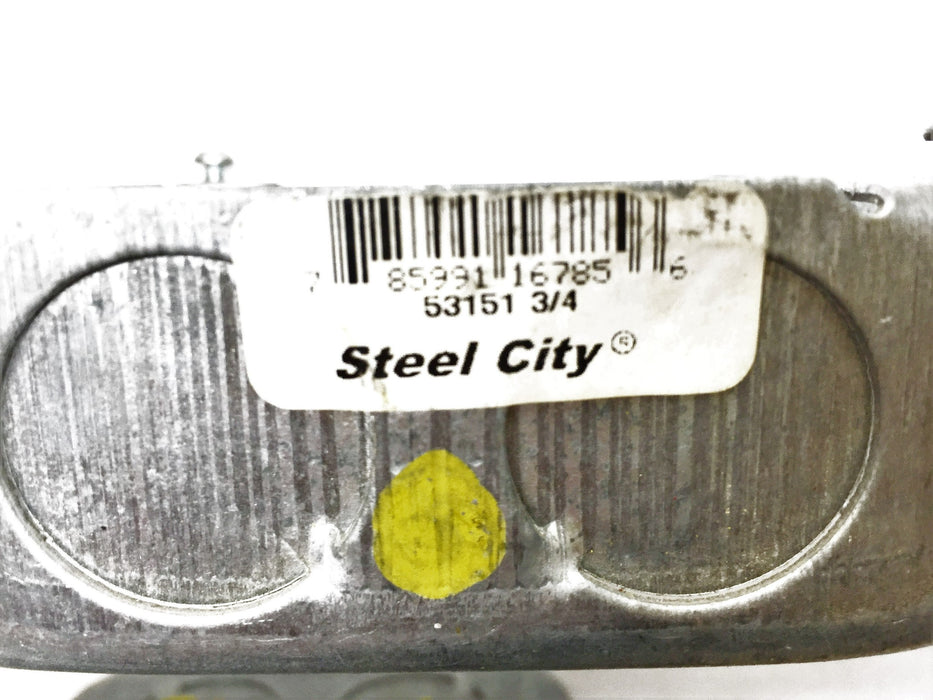 Steel City 4" Square Extension 53151 [Lot of 7] NOS