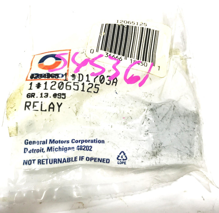 ACDelco Horn Relay 19115080 NOS