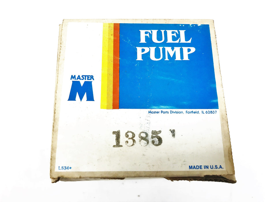 Master Fuel Pump Assembly 1385 NOS