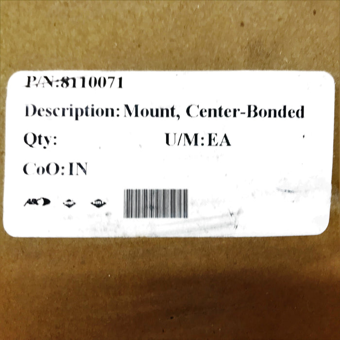 New Flyer Rubber Mount 8110071 [Lot of 4] NOS