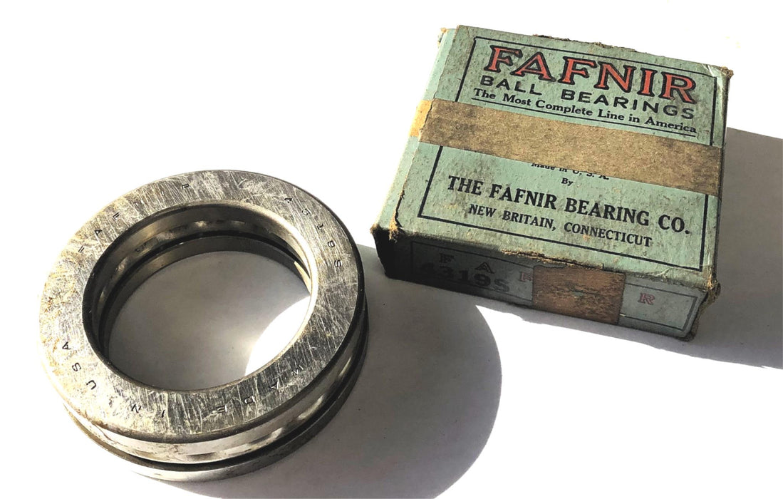 Fafnir Thrust Ball Bearing 4319S NOS