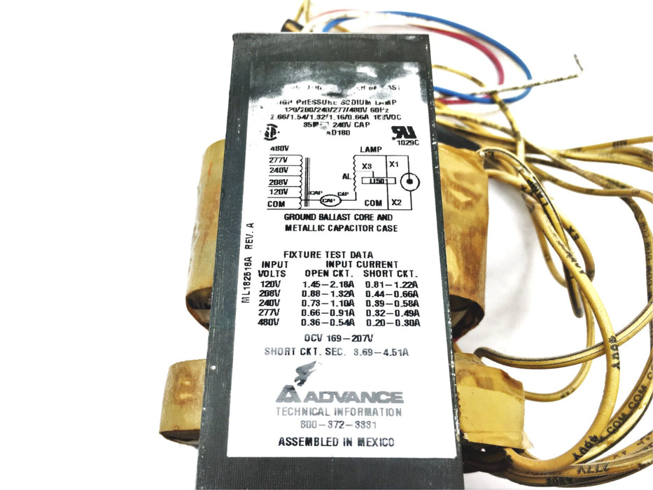 Advance S50 HP Sodium Core And Coil Ballast Kit 71A8251-001D NOS