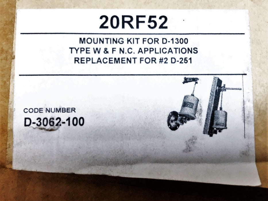 Johnson Controls Mounting Kit 20RF52 NOS