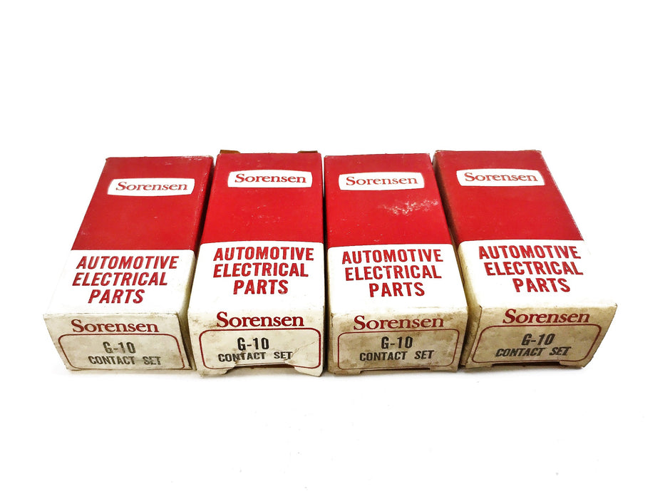 Sorensen Ignition Contact Set G-10 [Lot of 4] NOS