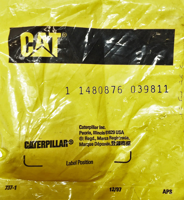 Caterpillar/CAT Fitting 1480876 [Lot of 4] NOS