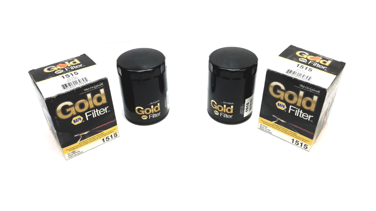 Napa Gold Black Oil Filter 1515 (85515) [Lot of 2] NOS