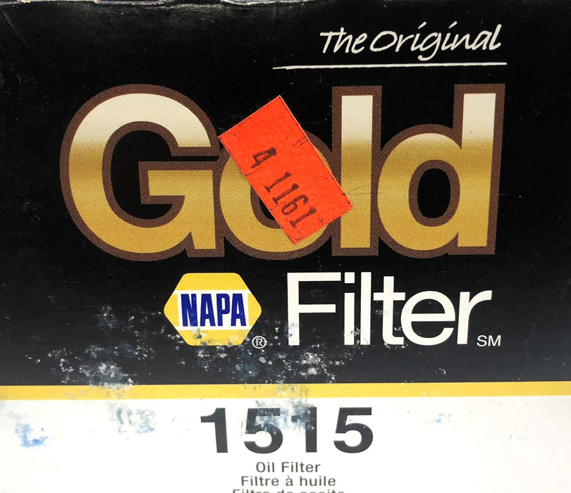 Napa Gold Black Oil Filter 1515 (85515) [Lot of 2] NOS