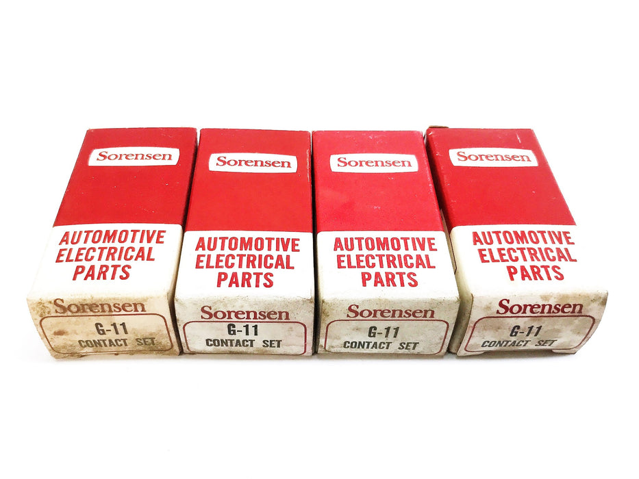 Sorensen Ignition Contact Set G-11 [Lot of 4] NOS