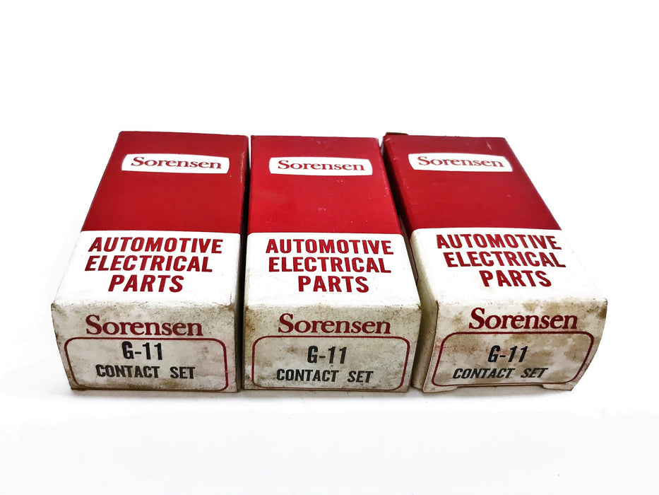 Sorensen Ignition Contact Set G-11 [Lot of 3] NOS
