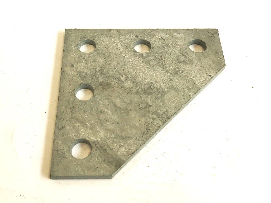 Cooper B-Line Galvanized 5-Hole Corner Gusset Plate B556HDG, Box of 15, NOS