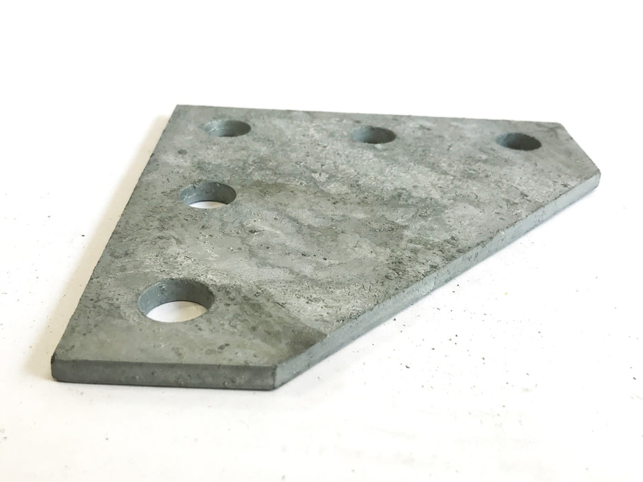 Cooper B-Line Galvanized 5-Hole Corner Gusset Plate B556HDG, Box of 15, NOS