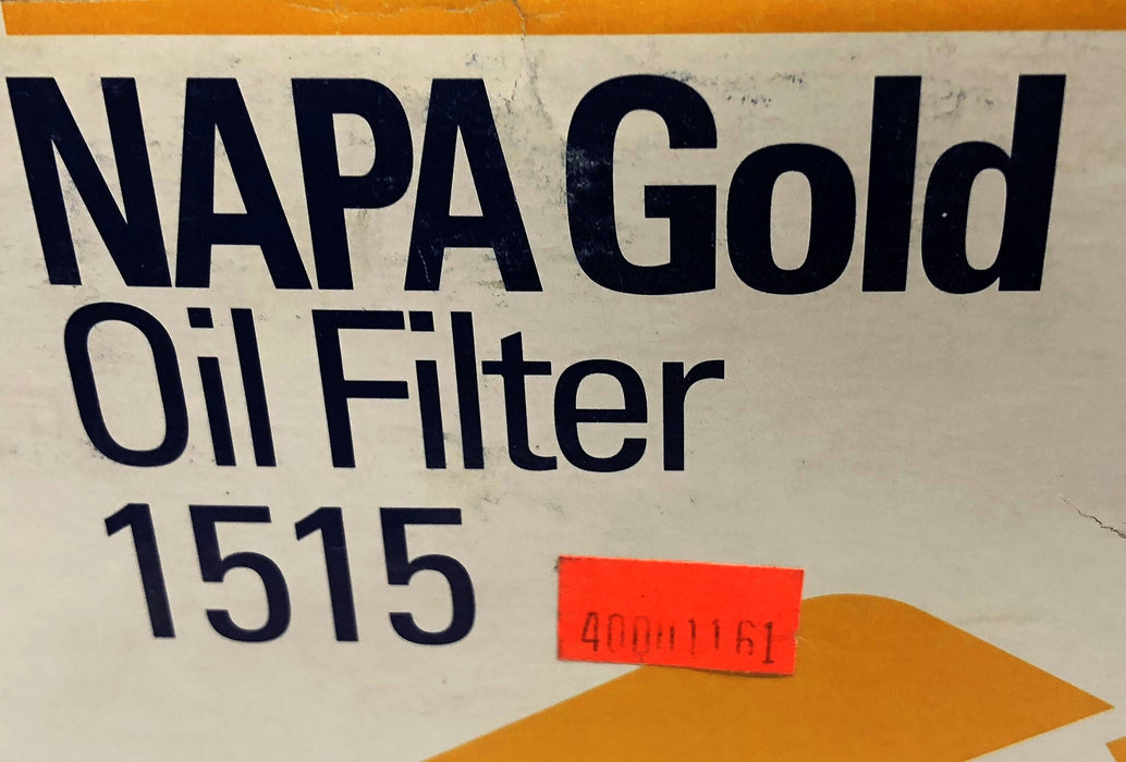 Napa Gold Engine Oil Filter 1515 (85515) [Lot of 2] NOS