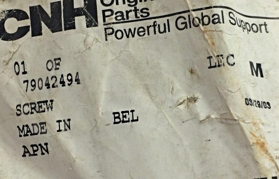 Screw fits CNH 79042494 NOS