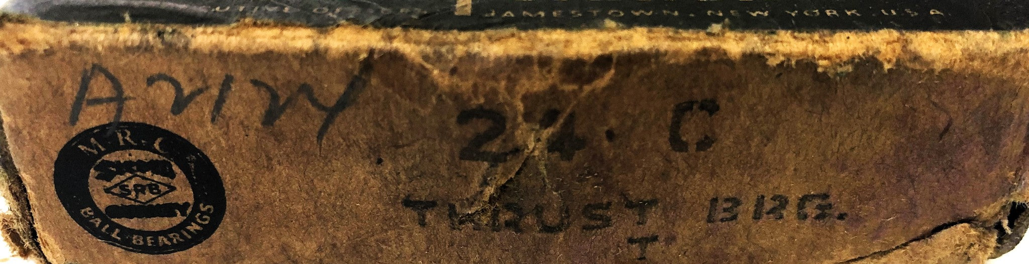 MRC Thrust Ball Bearing 24-C NOS