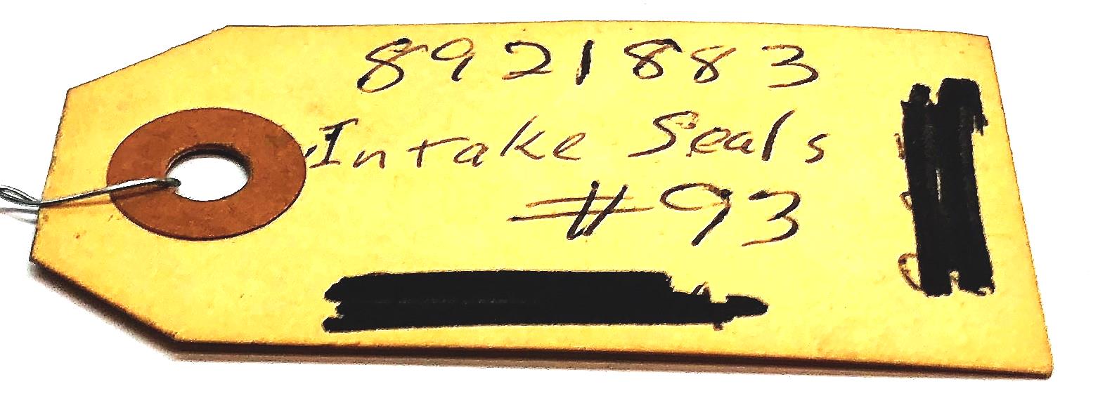 Detroit Diesel Black Seal And Plate 8921883 NOS