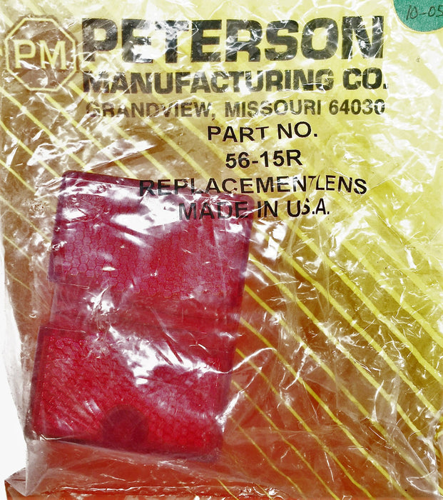 Peterson Red Replacement Lens 56-15R [Lot of 4] NOS