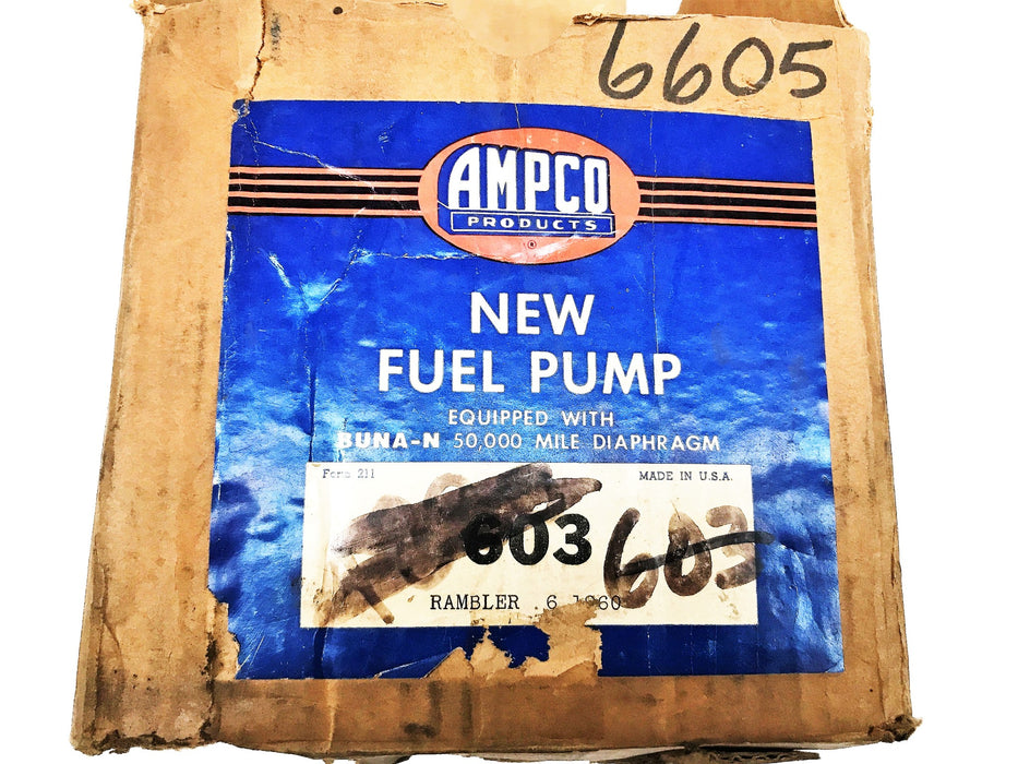 Ampco Vintage Fuel Pump Assembly 603 NOS